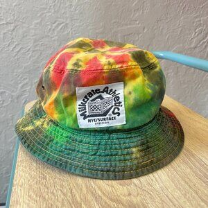 Milkcrate Athletic NYC Bucket Hat Tie Dye Festival Hippie Streetwear Rasta
